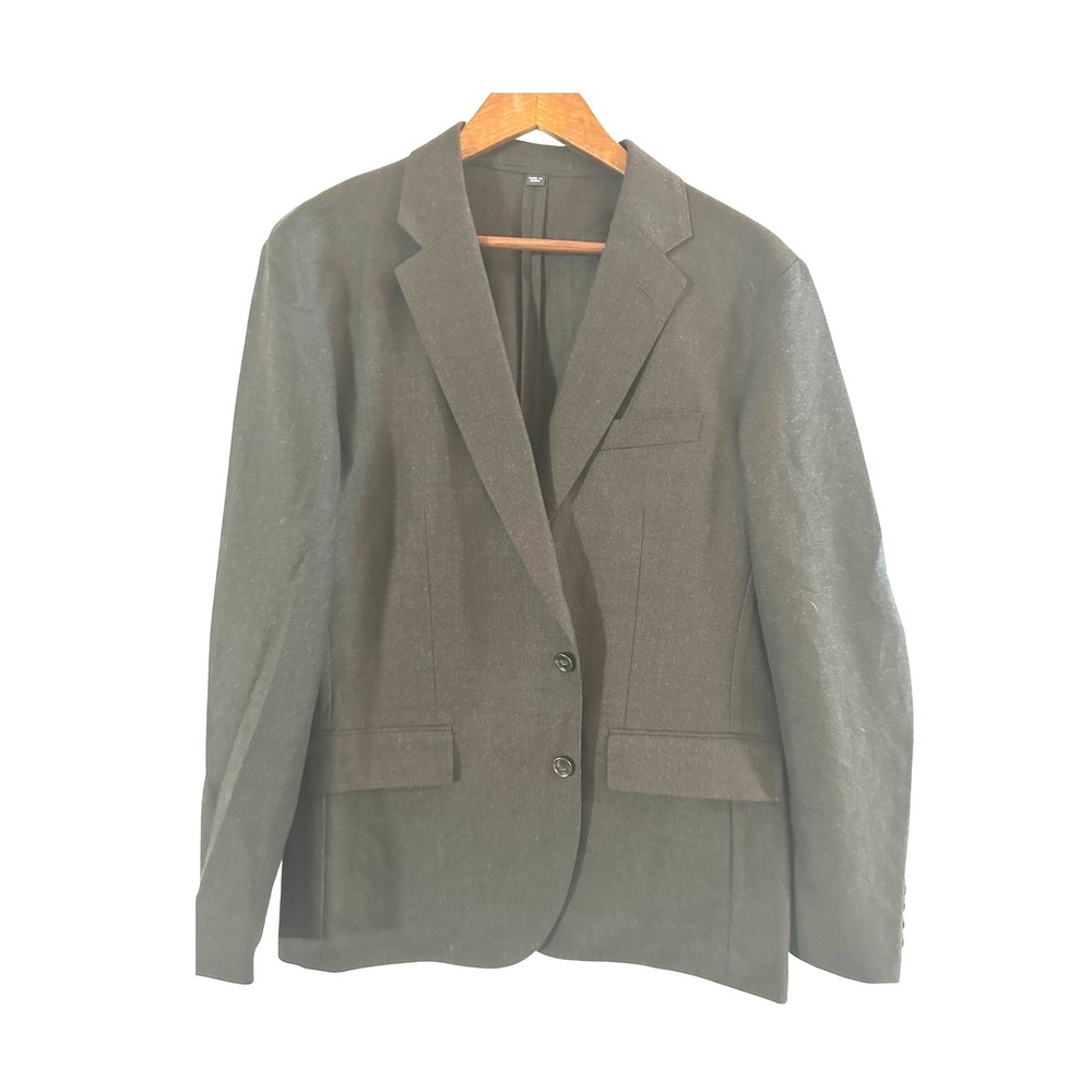 J.‎ Crew Dark Gray Ludlow Blazer Size 42S 42 Short Cotton Wool NWOT
